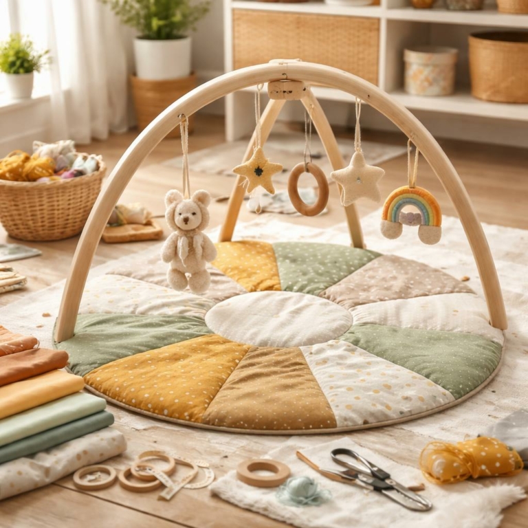 Tuto DIY : Tapis d’éveil pour bébé — Facile et personnalisé